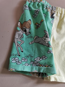 Harlekin Shorts - retro Bambi, str 110