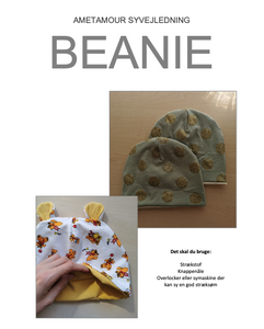 Beanie - Mønster og syvejledning